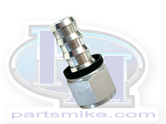 -12 AN Low Pressure Push Lock Fitting, Straight, (PSC-HF-LP012)