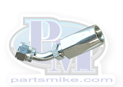 -6 AN Fitting, 45 Degree Reusable, (PSC-HA2-645)