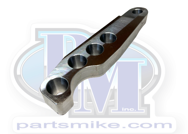 Dana 44 Left Side Steering Arm, 4 Bolt Hole, 7" C to C, (PM009LD)