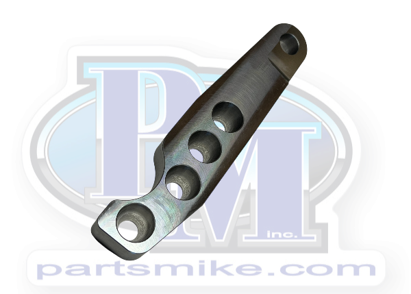 Dana 44 Right Side Steering Arm, 4 Bolt Hole, 7" C to C, (PM009RD)