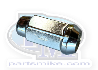 Lug Nut 9/16" Chrome, 13/16" Long Ideal for KMC Wheels, (GOR-91198XL)