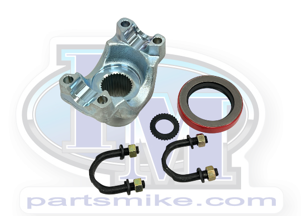 NP205, Driveshaft Yoke Kit, 32 Spline, 1410, U-Bolt Style, Non CV, with Seals and U-Bolts, (PM3112-1404-GK-NP205)