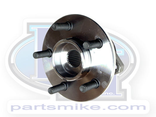 Jeep Wheel Bearing & Hub Assembly, Fits Cherokee 1999-2001, Wrangler 1999-2006, (HA597449)