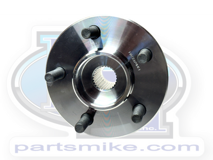 Jeep Wheel Bearing & Hub Assembly, Fits Cherokee 1999-2001, Wrangler 1999-2006, (HA597449)