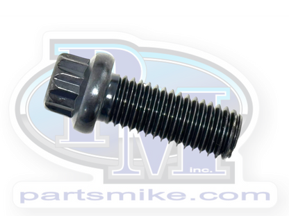 M12-1.75 X 30MM, 12 Point Flange Bolts, (DL3113-M12-1.75x30MM)