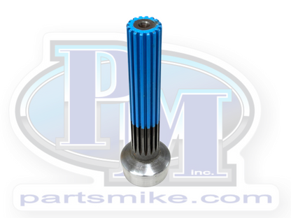 Stub Shaft, 2.5" x .095" wall tubing, Spline 1.375", (PM2-40-1951-2)