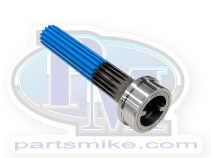 Stub Shaft, 2.5" x .095" wall tubing, Spline 1.375", (PM2-40-1951-2)