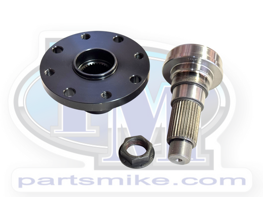 32 Spline Midship Kit, Companion Flange, Stub, and Nut (PM3114-0032G-4500)