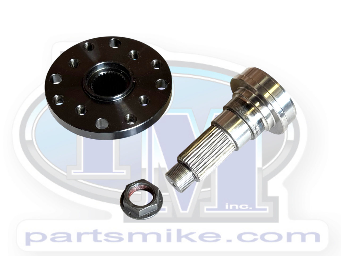 32 Spline Midship Kit, Companion Flange, Stub, and Nut (PM3114-0032G-3051)
