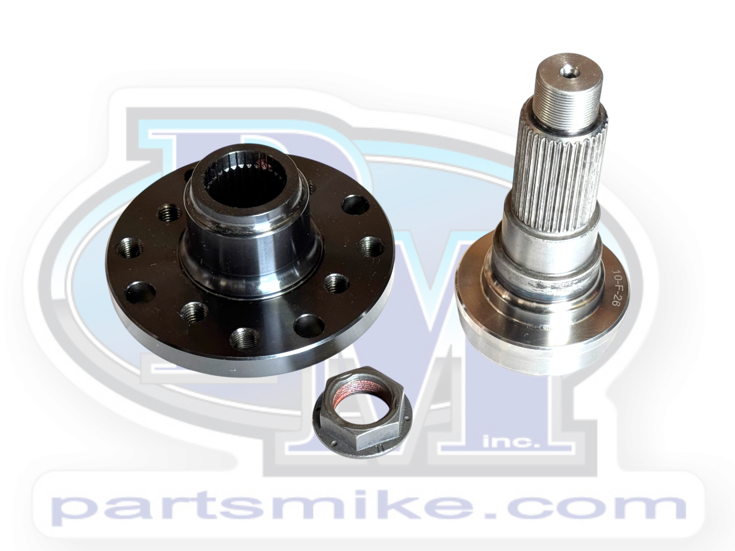 32 Spline Midship Kit, Companion Flange, Stub, and Nut (PM3114-0032G-3051)