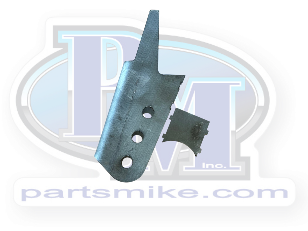 Track Bar Bracket, Outside Frame Mount, 9/16" Bolt Holes, 2" Mounting Width (PM4400-0106)