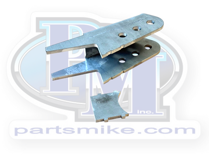 Track Bar Bracket, Outside Frame Mount, 9/16" Bolt Holes, 2" Mounting Width (PM4400-0106)