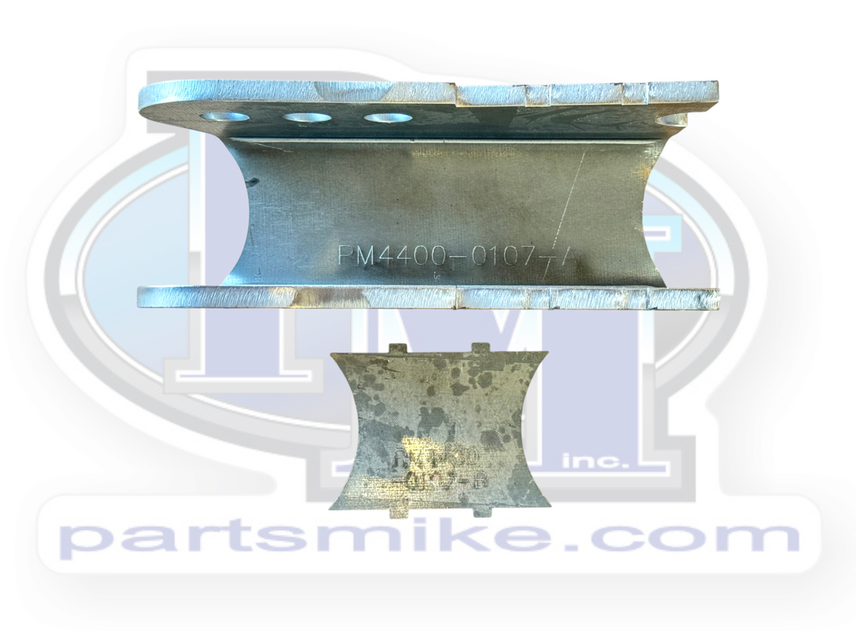 Track Bar Bracket, Side Track Bar Bracket for Centered Axle, 9/16" Bolt Holes, 2" Mounting Width (PM4400-0107)