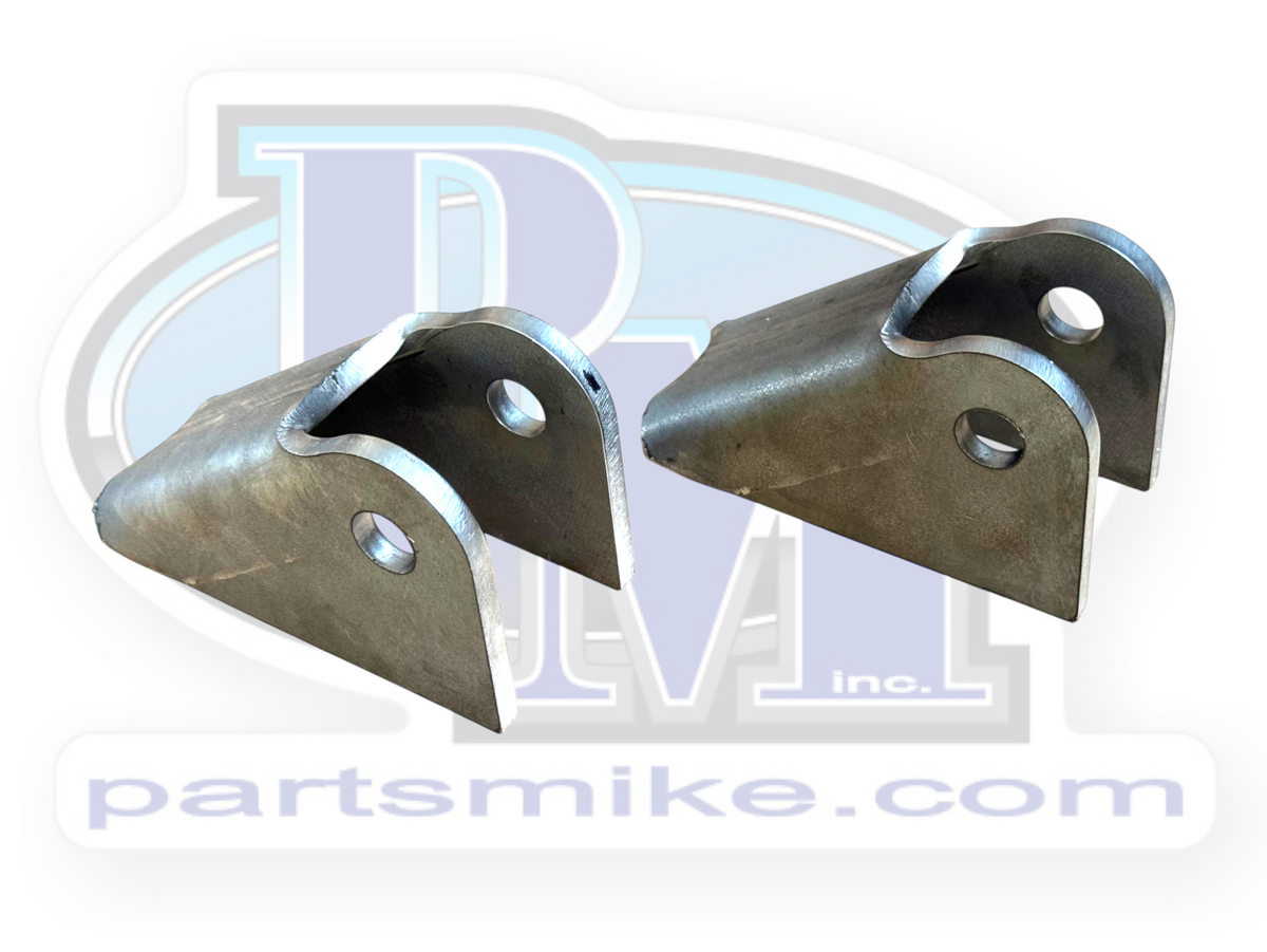 Radius Arm Tube Bracket, Pair, 1-5/8" Mounting Width, 9/16" Bolt Hole (PM4400-0108)