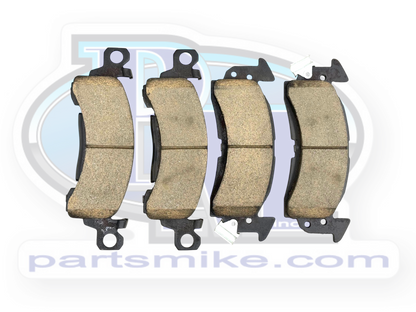 GM 1/2 and 3/4 Ton Organic Brake Pads, D52 (MX-52-Organic)