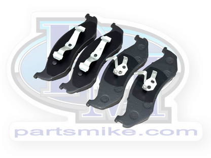 Jeep TJ, Front Brake Pads, Semi Metallic (MKD477)