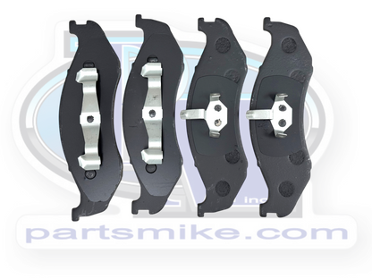 Jeep TJ, Front Brake Pads, Semi Metallic (MKD477)