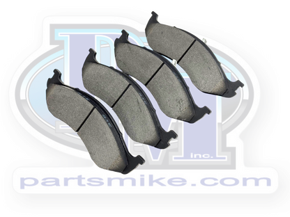 Jeep TJ, Front Brake Pads, Semi Metallic (MKD477)