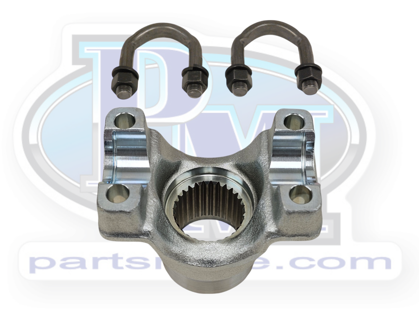 Jeep JL, Rear, 1350, U-Bolt Style, Forged Yoke, with U-Bolts, 28 Spline, PM3112-5007GK