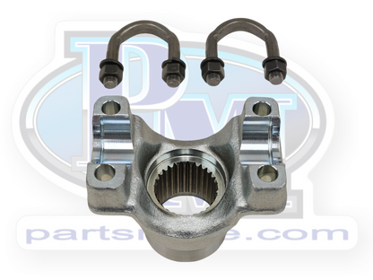 Jeep JL, Rear, 1350, U-Bolt Style, Forged Driveshaft Yoke, with U-Bolts, 28 Spline, (PM3112-5007GK)