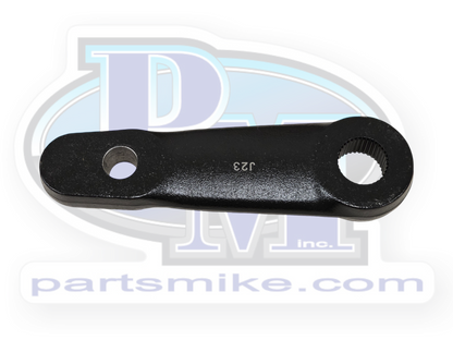Pitman Arm, Flat, No Master Splines, Reamed GM Drag Link Taper @ 5.625"