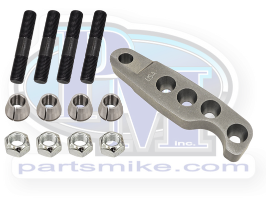 Dana 44, Steering Arm Kit, 1", 4th Hole with Studs, Nuts and Cones