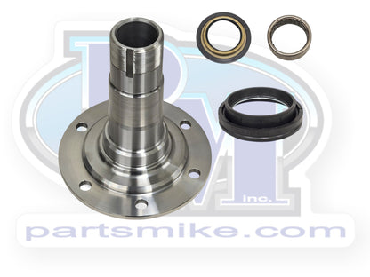 Chevy / GM Dana 60 Spindle with HD Bearings for King Pin Axles, PM700013G-HD