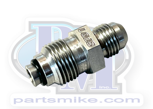 -6 JIC Fitting x 18mm X 1.5 O-Ring, Steering Gearbox High Pressure Port, (PSC-SF01)