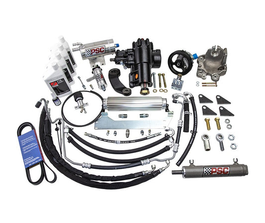 PSC Cylinder Assist® Steering Kit for 2020 and Newer Jeep JL/ JT w/ 6.75" Stroke Front Axle, PSC-SK689R36JP3-6.75W