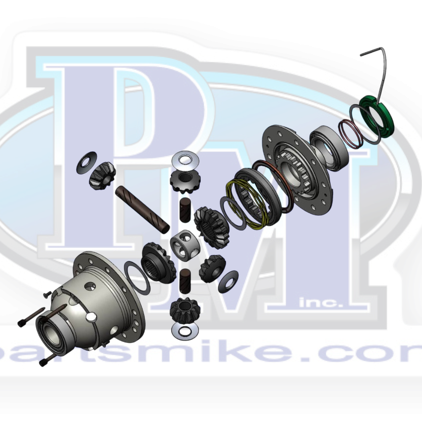 Dana 30, 27 Spline, Front, Shaft 1.16", 3.73 & UP, ARB Air Locker