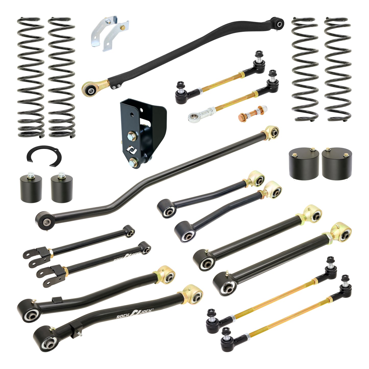 Jeep JL Wrangler 4XE Hybrid, 3.5 in. lift, Pro Edition Johnny Joint Suspension System, RockJock