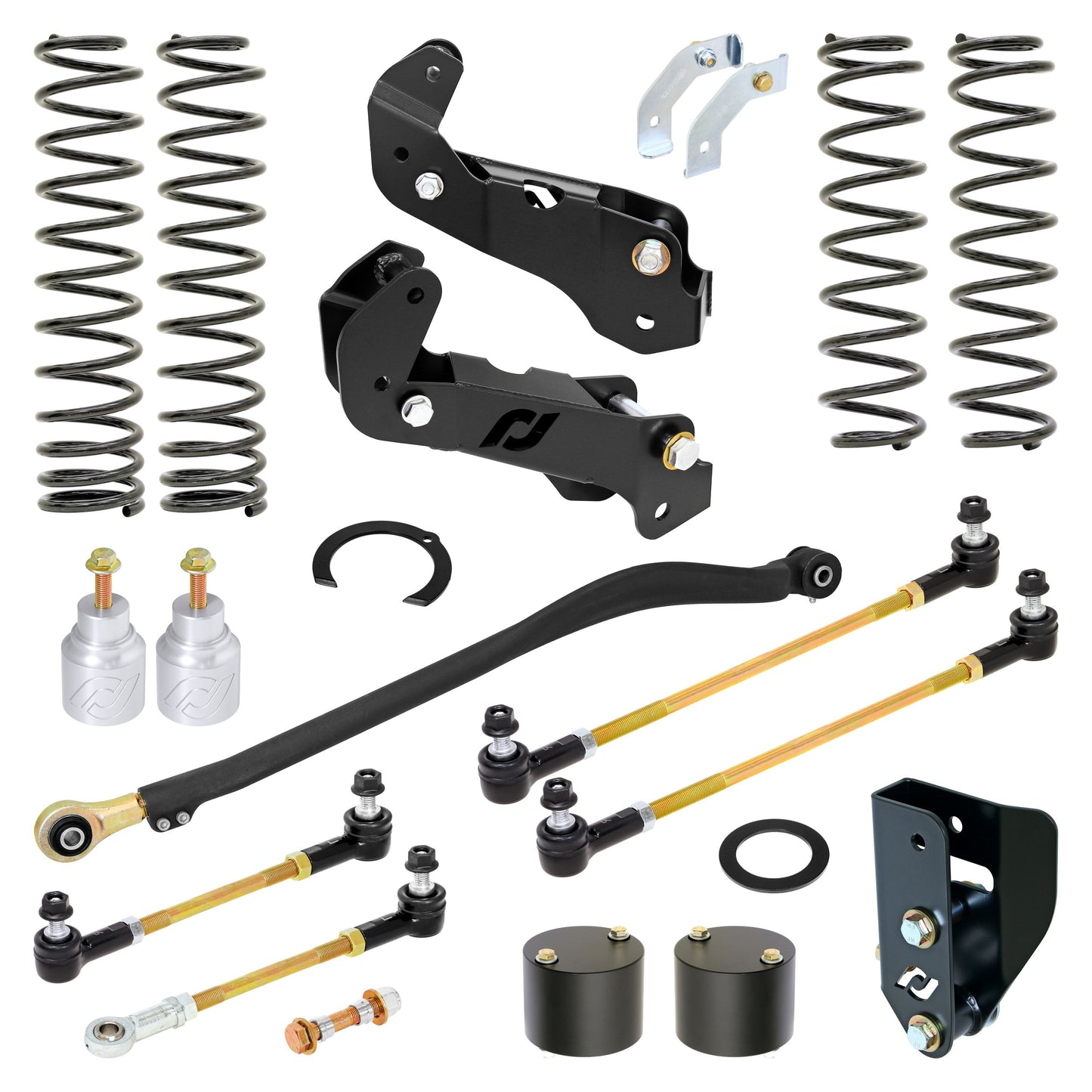 Jeep JL Wrangler w/ Diesel engine, 3.5 in. lift, Driver Lift Kit, RockJock