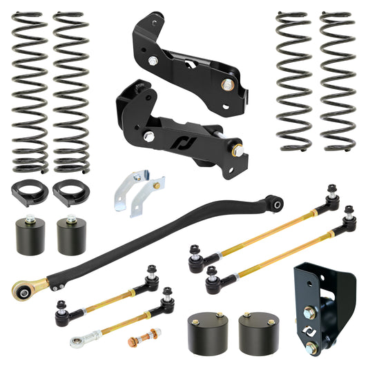 Jeep JL Wrangler w/ Gas V-6, 3.5 in. lift, Driver Lift Kit, RockJock