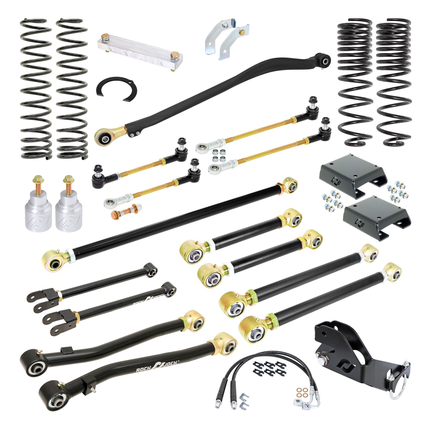 Jeep JT Gladiator w/ Diesel engine, 3.5 in. lift, Pro Edition Johnny Joint Suspension System, RockJock