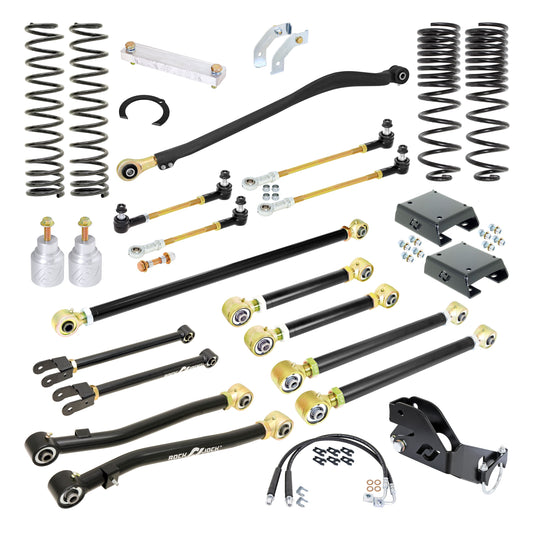 Jeep JT Gladiator w/ Diesel engine, 3.5 in. lift, Pro Edition Johnny Joint Suspension System, RockJock
