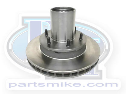 Dana 44 Hub and Rotor, Big Bearing, 6 on 5.5" Spacing, 1977 and Newer Chevy / GM, (D44-6X5.5HR)