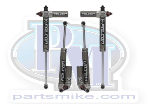 Jeep JK 2dr: Falcon SP2 3.3 Fast Adjust Piggyback Shock Kit (3-4.5'' Lift), (TF02-02-33-400-253)