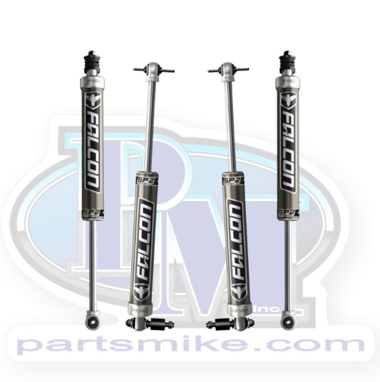 Jeep JK 4dr: Falcon SP2 2.1 Monotube Shock Kit (3-3.5'' Lift), (TF03-02-21-400-253)