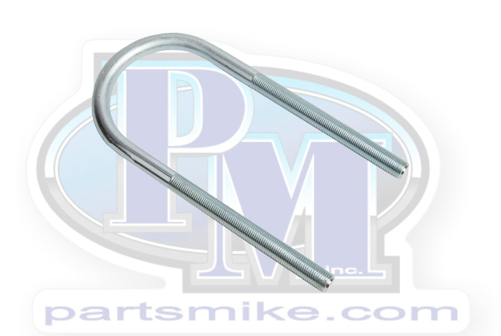 Single Round Bend U-Bolt, 9/16" x 18tpi., (TG110047-1)