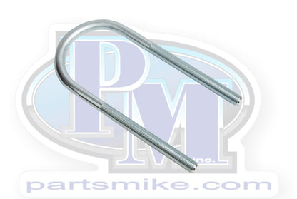 Single Round Bend U-Bolt, 9/16" x 18tpi., (TG110047-1)