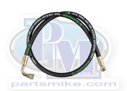 Hydraulic Hose, 50" Long, Ram Steering, (TG130255-1-KIT)