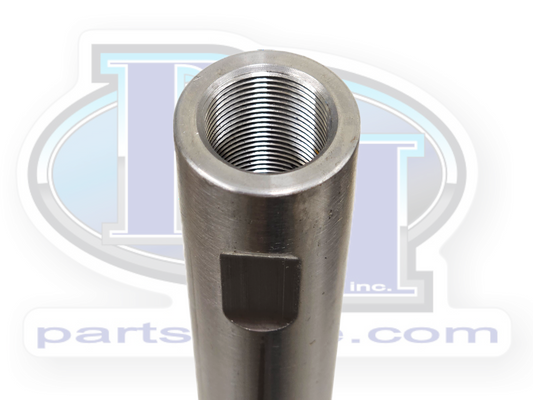 56" THREADED TUBING, 1-1/4" OD DOM, THREADED 7/8-18 L&R, W/WRENCH FLATS