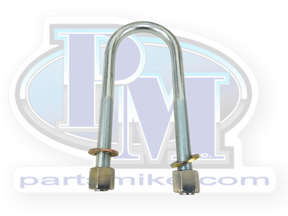 U-Bolts 2-3/4" and Spring Plates Kit, 5/8"x2-3/4"x 8"