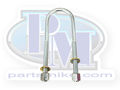U-Bolt with Washers and Tall Nuts (Select your size)