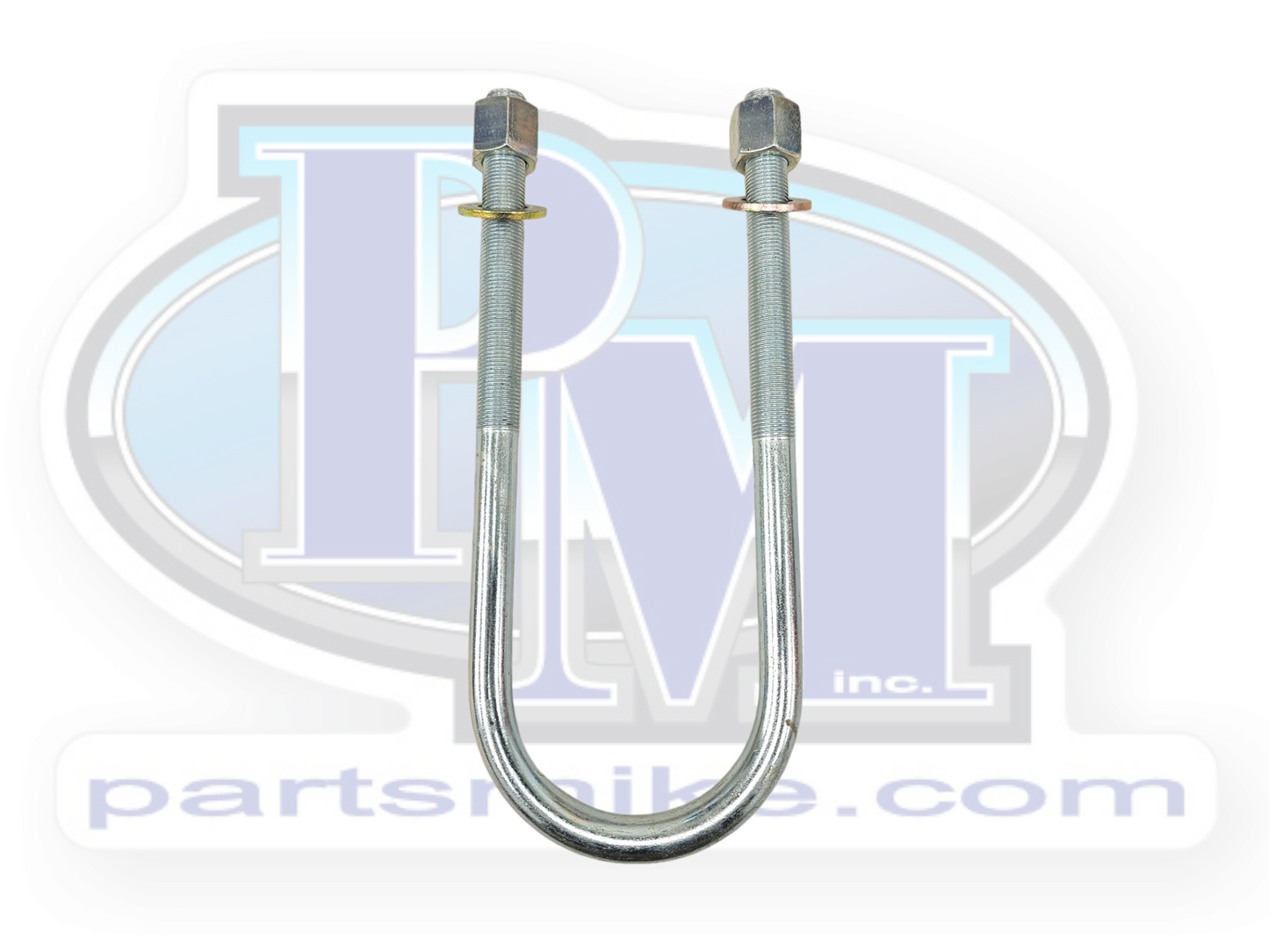 U-Bolt Kit for 3-3/8" Axle Tube, Comes with Spring Plates, Fits: 14 Bolt Full Float, 5/8" x 3-3/8" x 10"