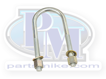 U-Bolts 3-1/8" and Spring Plates Kit, 5/8" x 3-1/8" x 8", PM7151-3125