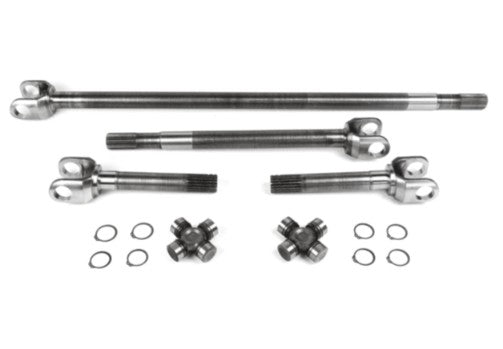 Yukon Chromoly Front Axle Kit, Chevy / GMC, Dana 44, Both Sides, 19/30 Spline, 1310 U-Joints, YAW24150