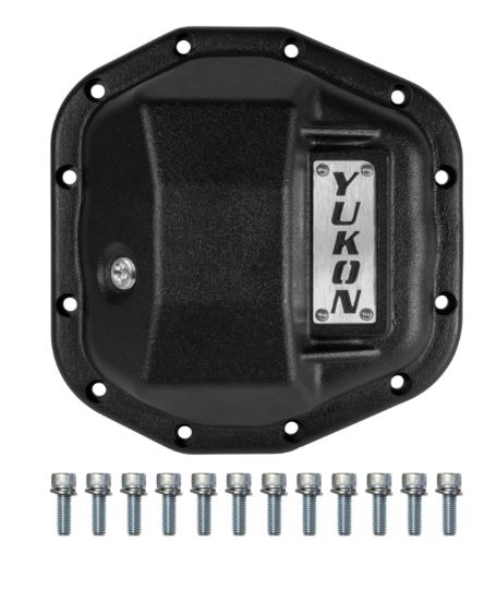 Yukon Hardcore Rear Nodular Iron Cover for Jeep Wrangler JL Dana 44 Rear, YHCC-D44JL-REAR